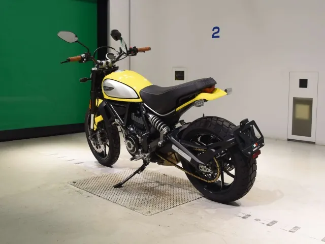 Ducati Scrambler Icon 2021, жёлтый, фото 6
