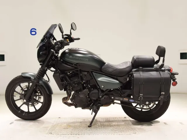 Kawasaki Eliminator 400SE 2024, black | green, фото 2