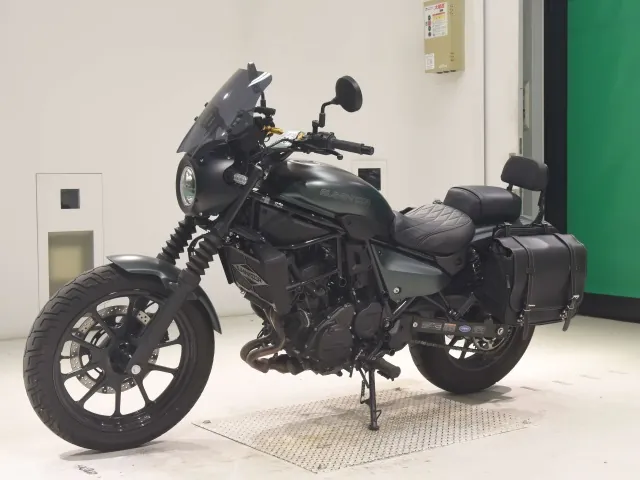 Kawasaki Eliminator 400SE 2024, black | green, фото 4