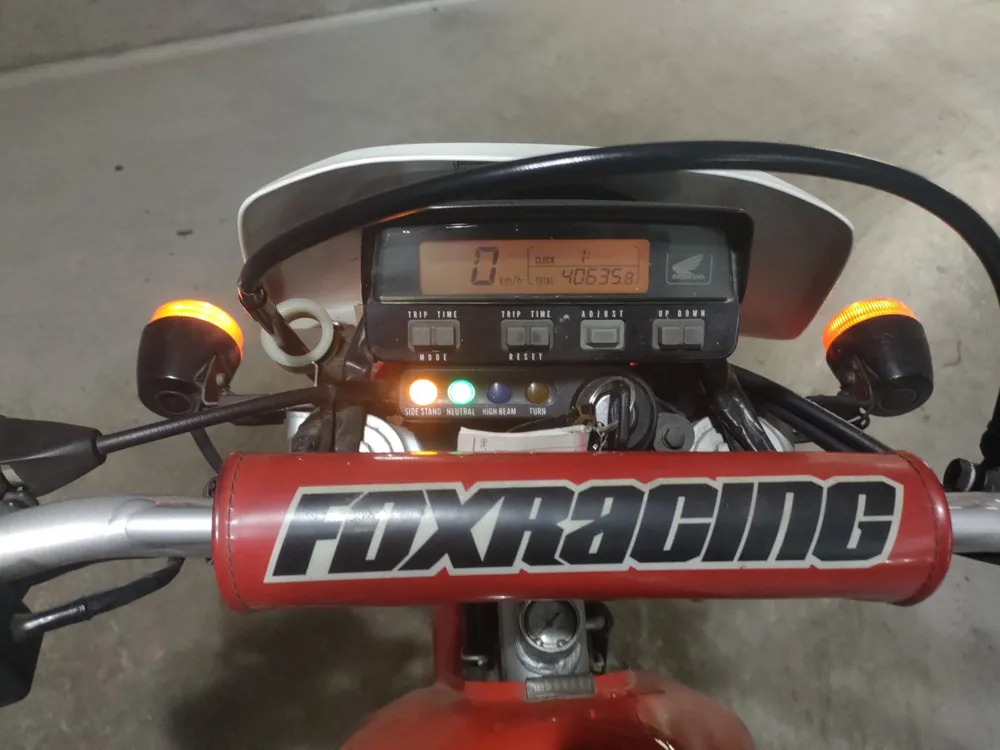 Honda XR250, красный, фото 5