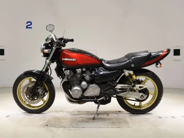 Kawasaki Zephyr 400 1993, red | black, фото 2