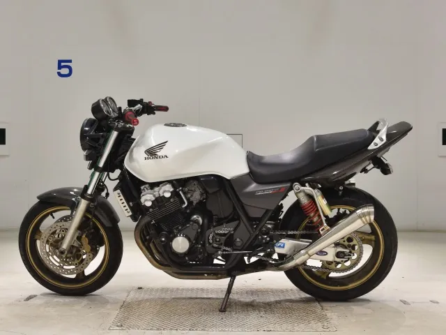 Honda CB400 Super Four 2007, белый, фото 2