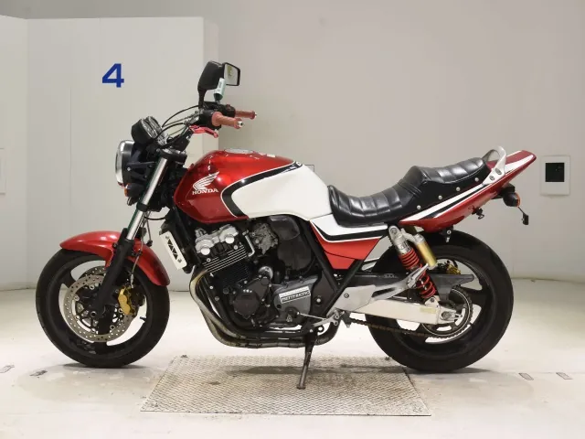 Honda CB400N 2005, white | red | black, фото 2