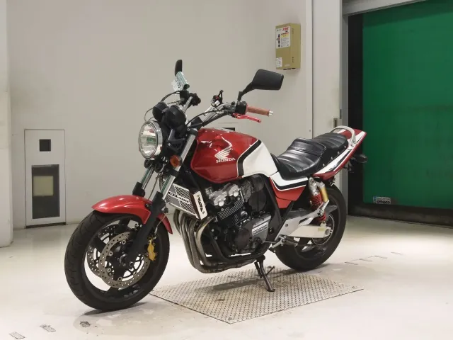 Honda CB400N 2005, white | red | black, фото 4