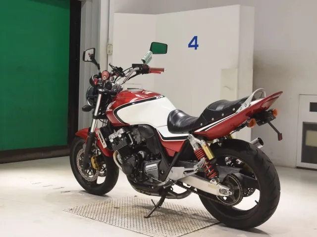 Honda CB400N 2005, white | red | black, фото 6