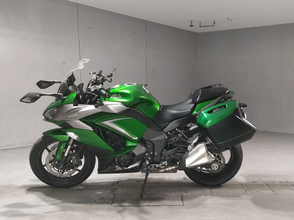 Kawasaki Ninja1000A 2020, gray / green, фото 2