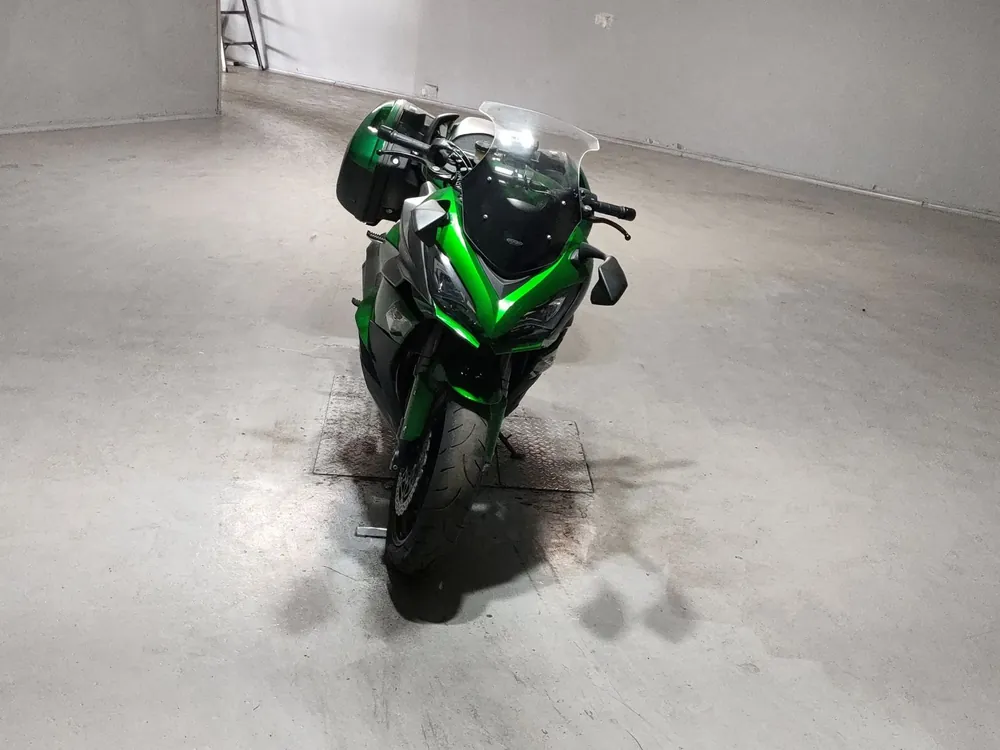 Kawasaki Ninja1000A 2020, gray / green, фото 3