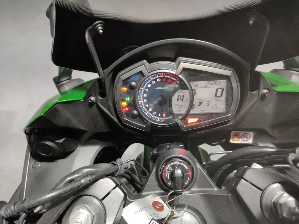 Kawasaki Ninja1000A 2020, gray / green, фото 5
