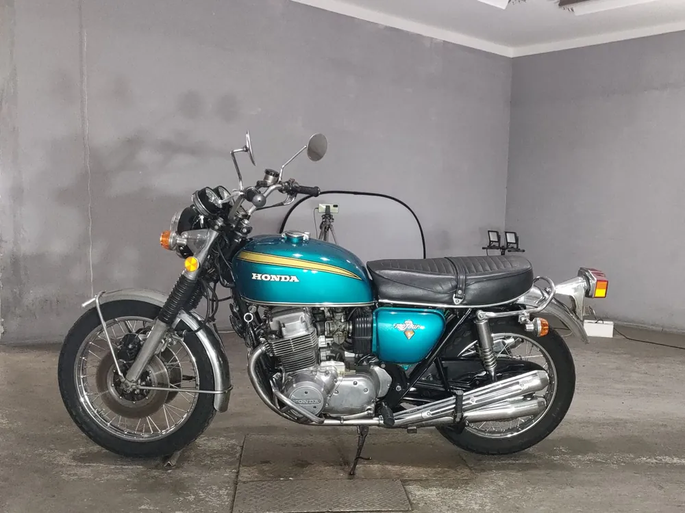 Honda CB750FourK 1972, синий, фото 2