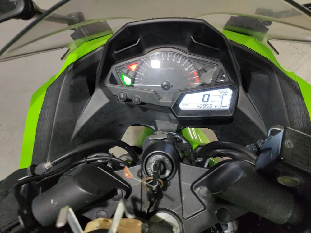 Kawasaki Ninja 250, зелёный, фото 5