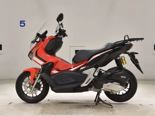 Honda ADV150, red | black, фото 2