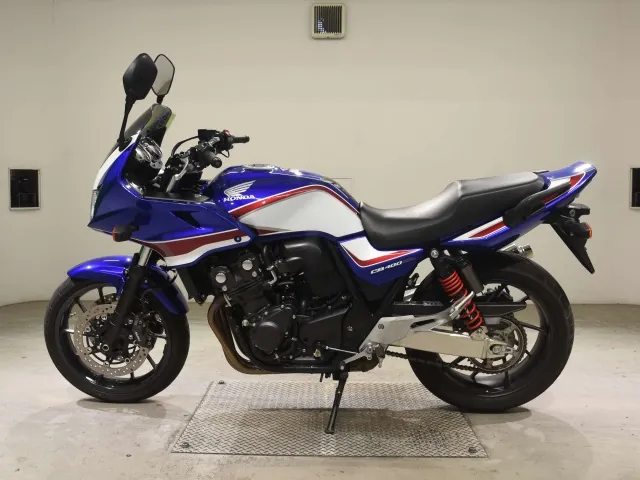 Honda CB400SB 2021, white | red | blue, фото 2