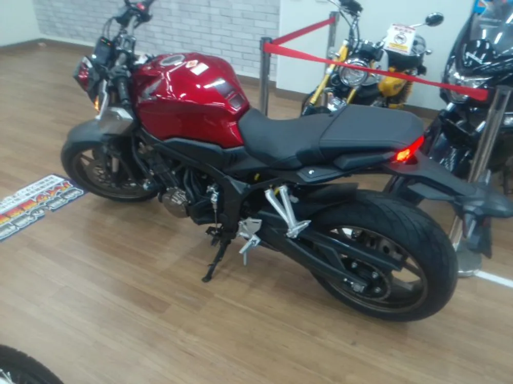 Honda CBR650R 2020, w red, фото 4