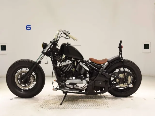 Kawasaki Vulcan 400 Classic 1996, чёрный, фото 2