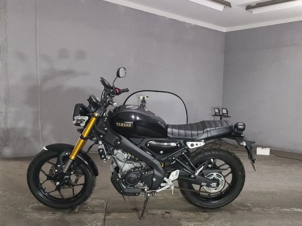 Yamaha XSR125, чёрный, фото 2