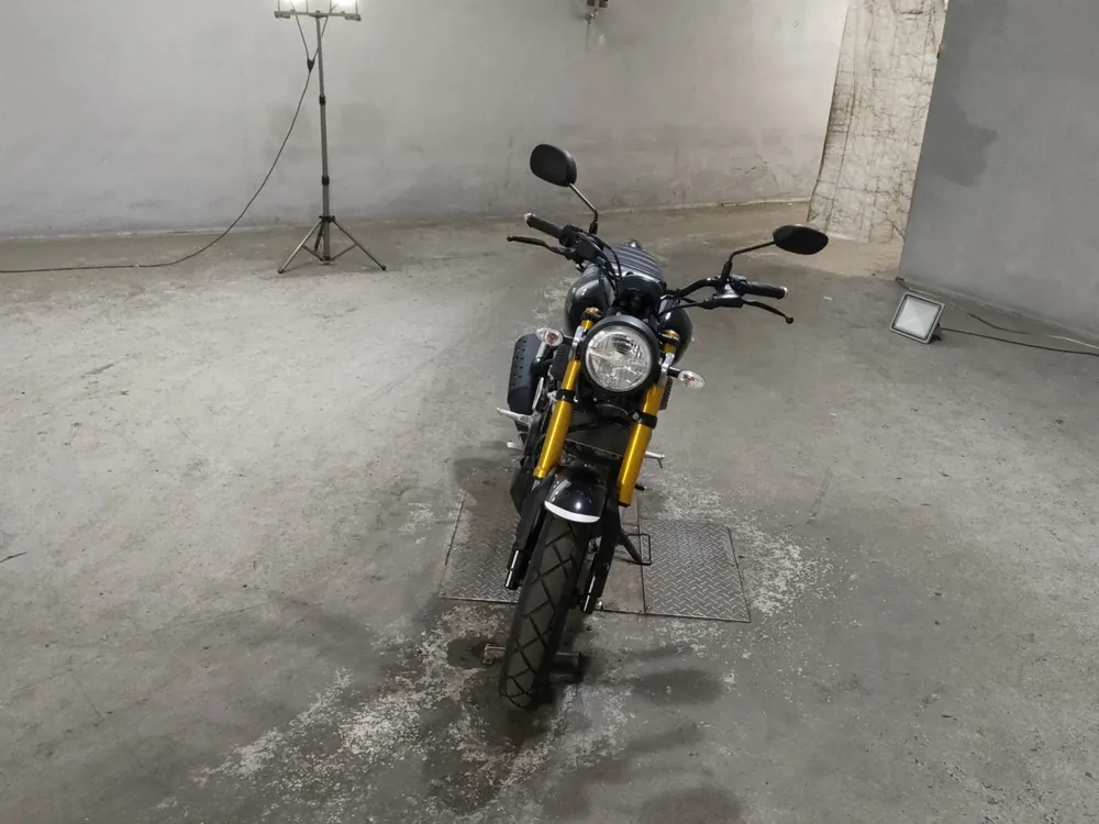 Yamaha XSR125, чёрный, фото 3