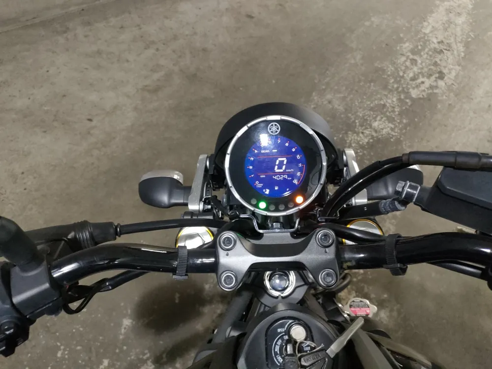 Yamaha XSR125, чёрный, фото 5