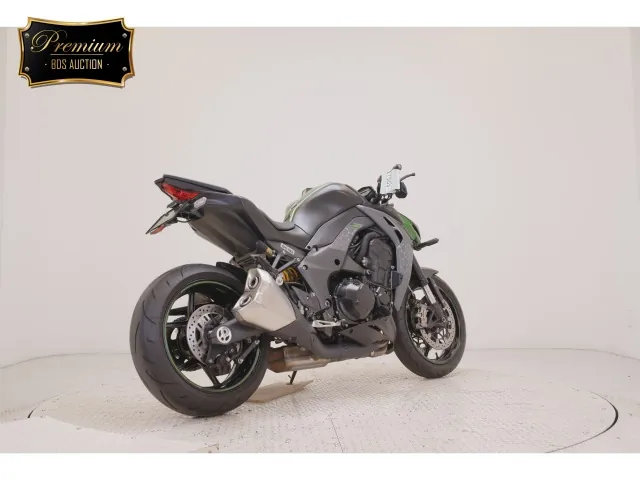 Kawasaki Z1000-5A 2019, чёрный, зелёный, фото 5