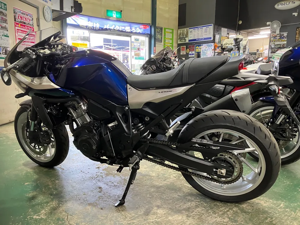 Honda Hawk 11 2022, синий, фото 3