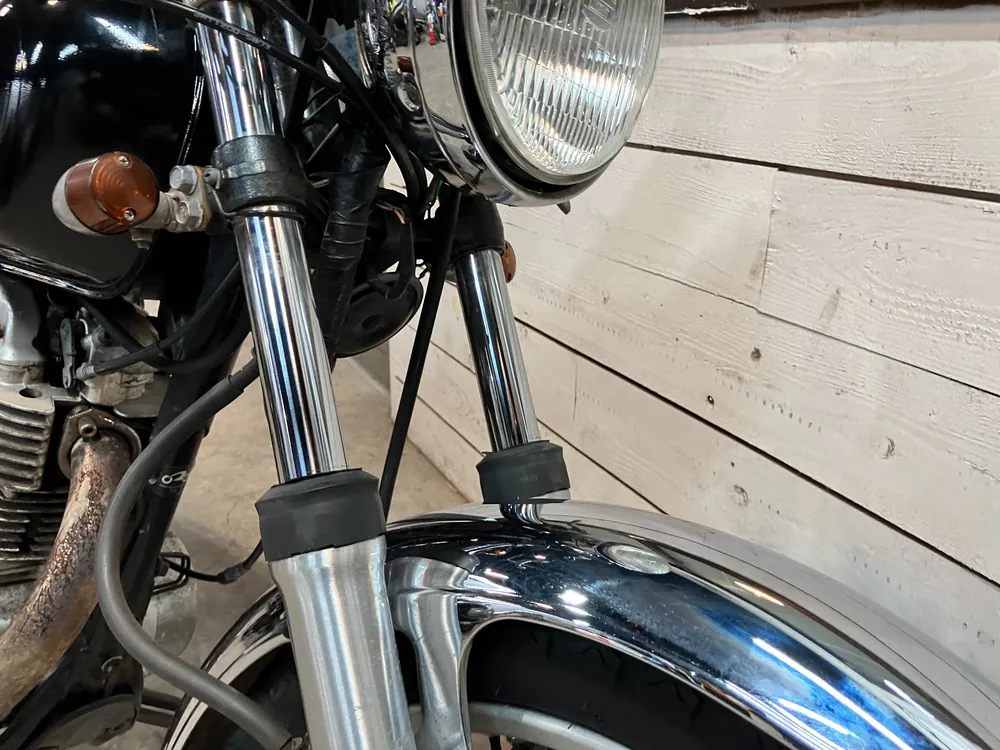 Yamaha SR400 2005, чёрный, фото 20