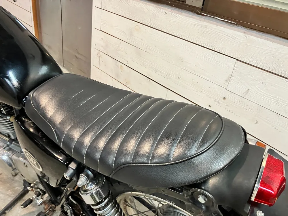 Yamaha SR400 2005, чёрный, фото 5