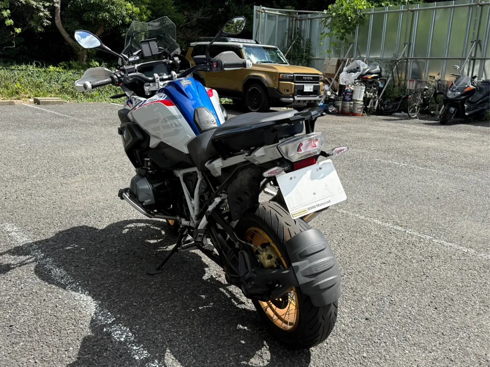 BMW R1250Gs 2021, white / blue, фото 4