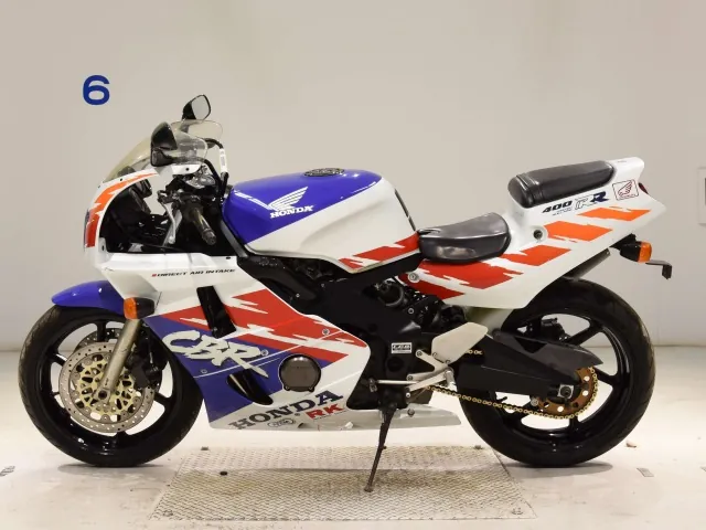 Honda CBR400RR 1994, white | blue, фото 2