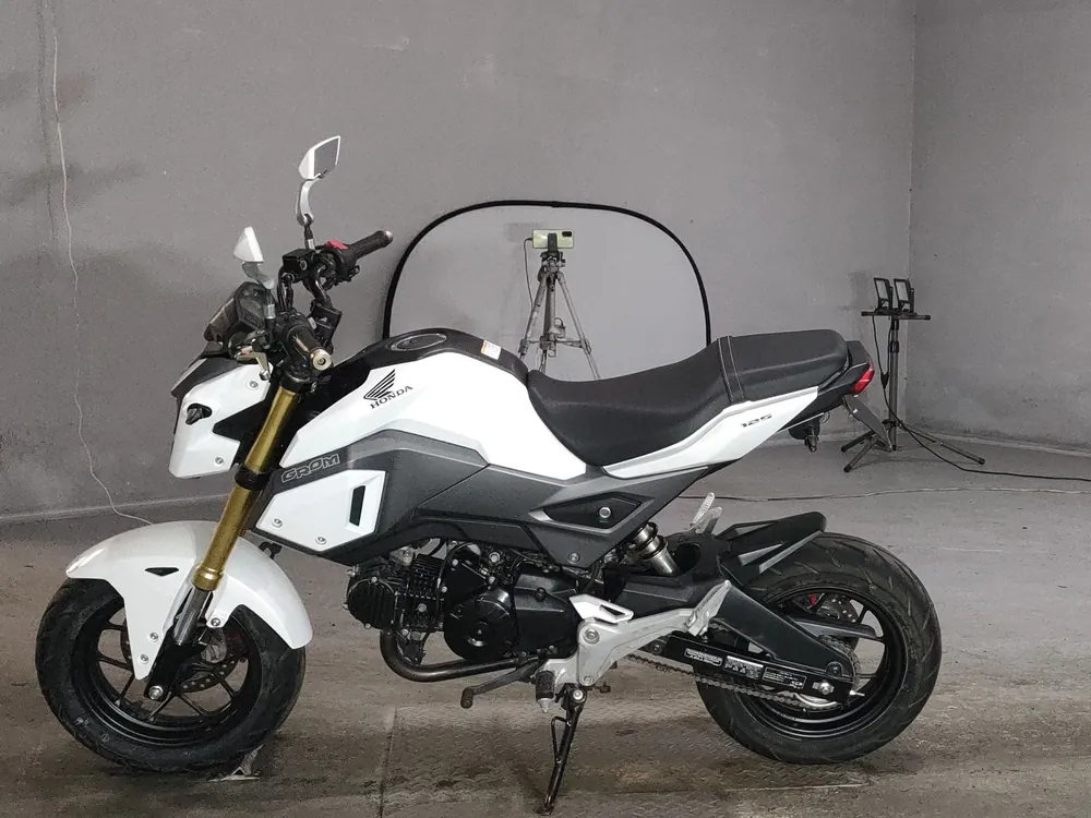 Honda Grom, белый, фото 2