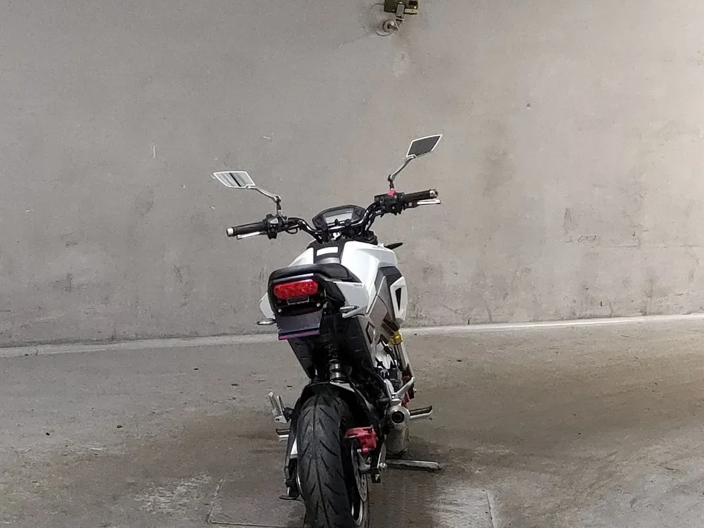 Honda Grom, белый, фото 4