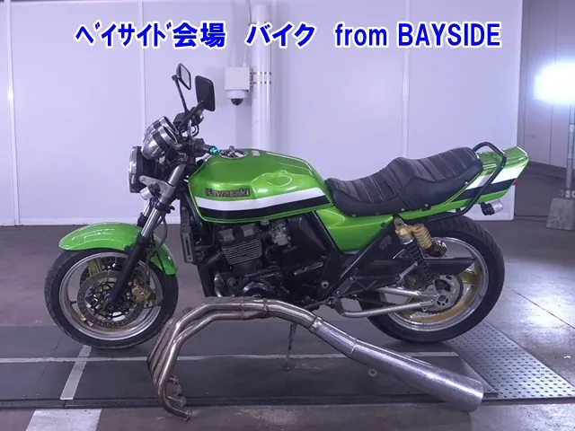 Kawasaki ZRX400-II 1996, lime green, фото 2