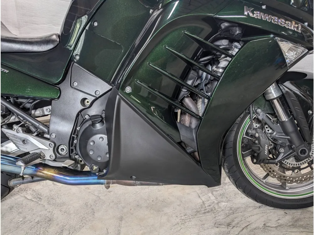 Kawasaki 1400GTR 2011, зелёный, фото 5