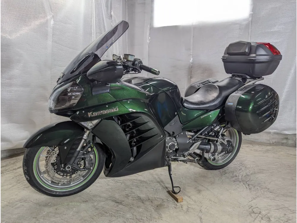 Kawasaki 1400GTR 2011, зелёный, фото 7