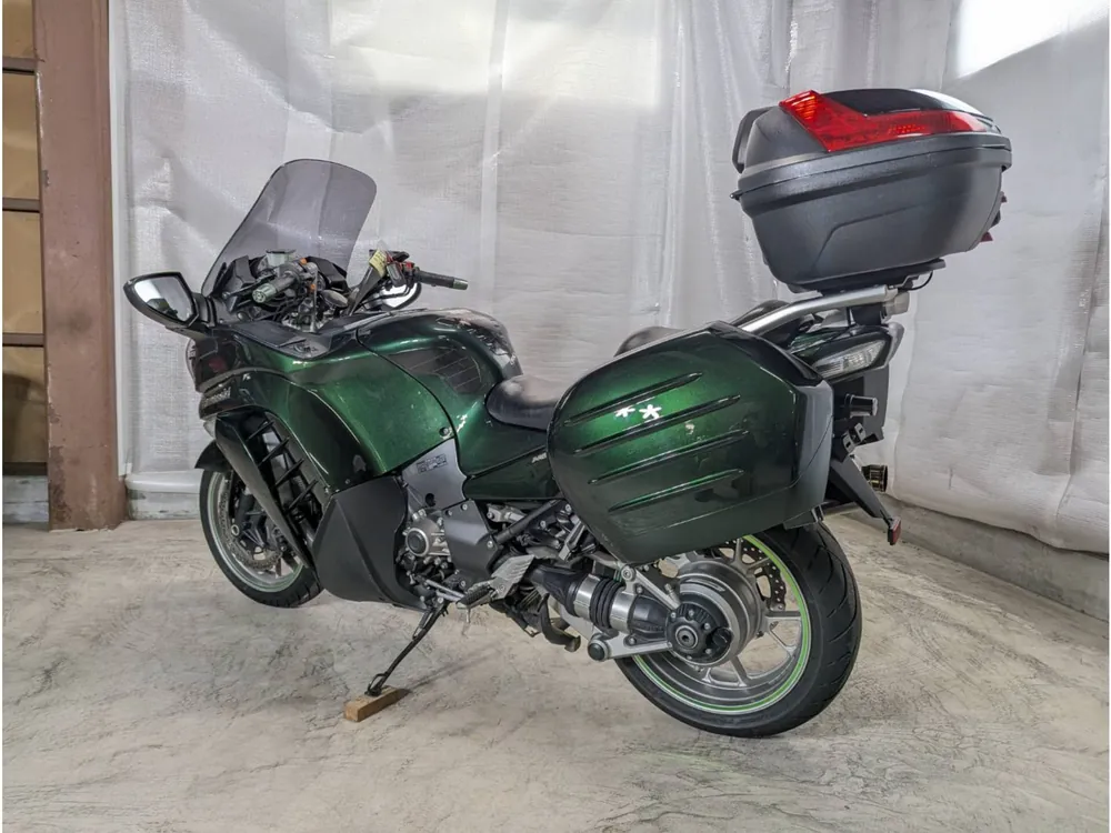 Kawasaki 1400GTR 2011, зелёный, фото 9