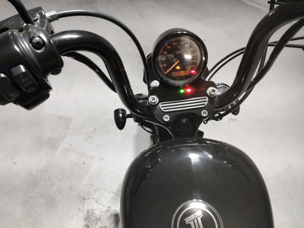Harley-Davidson XL883R 2007, чёрный, фото 5