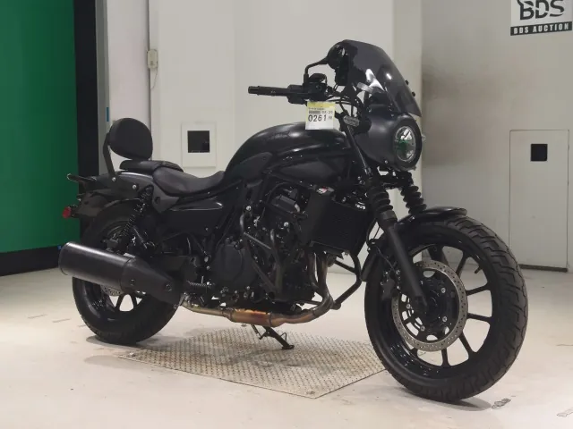 Kawasaki Eliminator 400SE, matt gun, фото 3