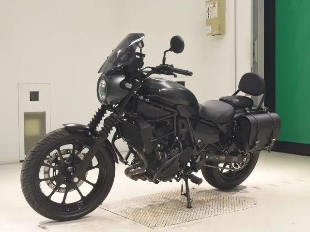 Kawasaki Eliminator 400SE, matt gun, фото 4