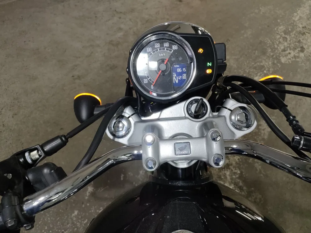 Honda GB350C 2025, чёрный, фото 5