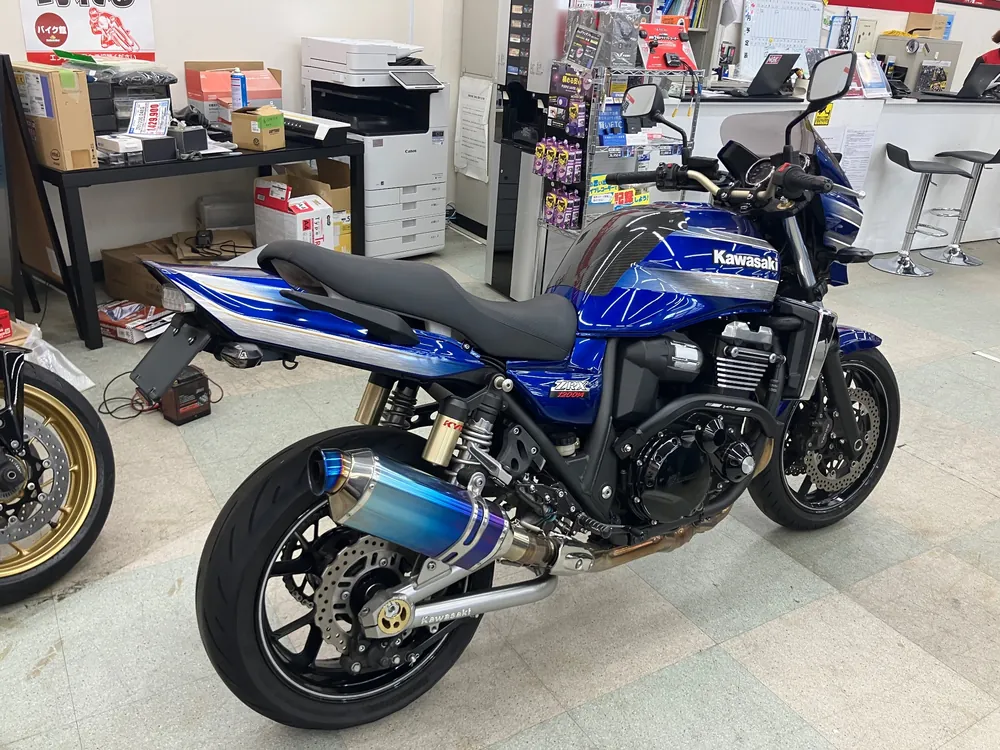 Kawasaki ZRX1200DAEG 2007, белый, фото 4