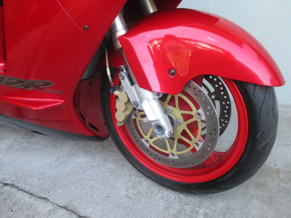 Kawasaki ZX-12R 2000, красный, фото 4