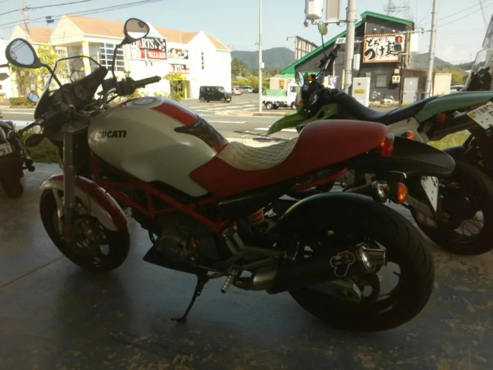 Ducati Monster 400 2006, white / red, фото 2