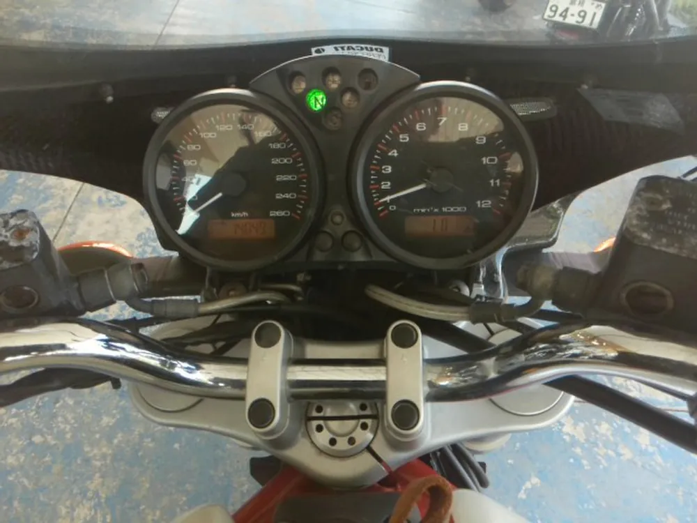 Ducati Monster 400 2006, white / red, фото 3