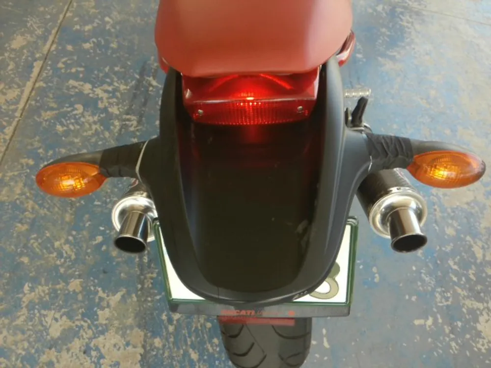 Ducati Monster 400 2006, white / red, фото 4