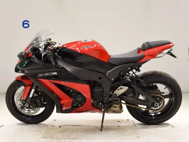 Kawasaki ZX-10R 2014, красный, фото 2