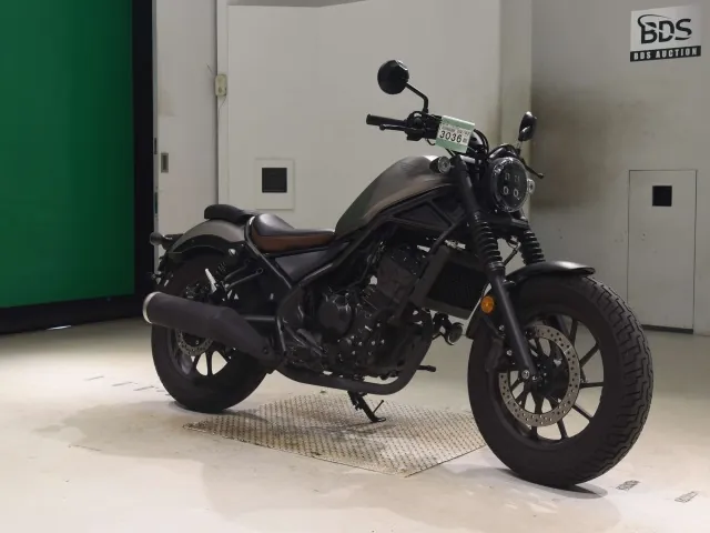 Honda Rebel 250, matt gun, фото 3