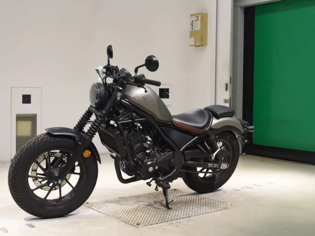 Honda Rebel 250, matt gun, фото 4