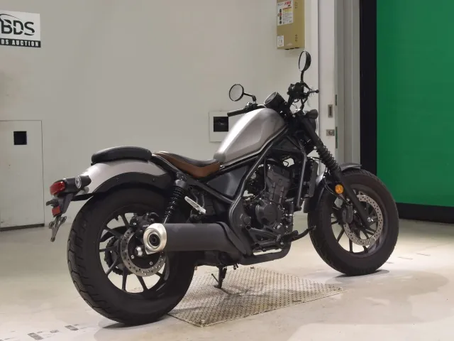 Honda Rebel 250, matt gun, фото 5