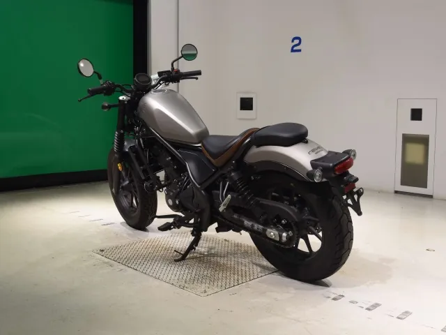 Honda Rebel 250, matt gun, фото 6