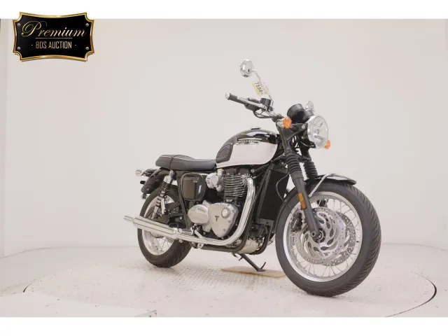 Triumph Bonneville T120 2026, white | black, фото 3