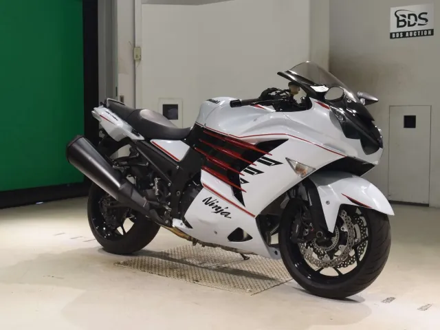 Kawasaki Zx-14R 2013, white | red | black, фото 3