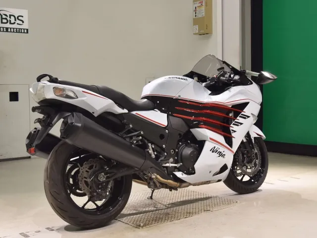 Kawasaki Zx-14R 2013, white | red | black, фото 5